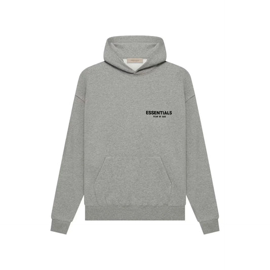 Essentials hoodie stretch oatmeal grey