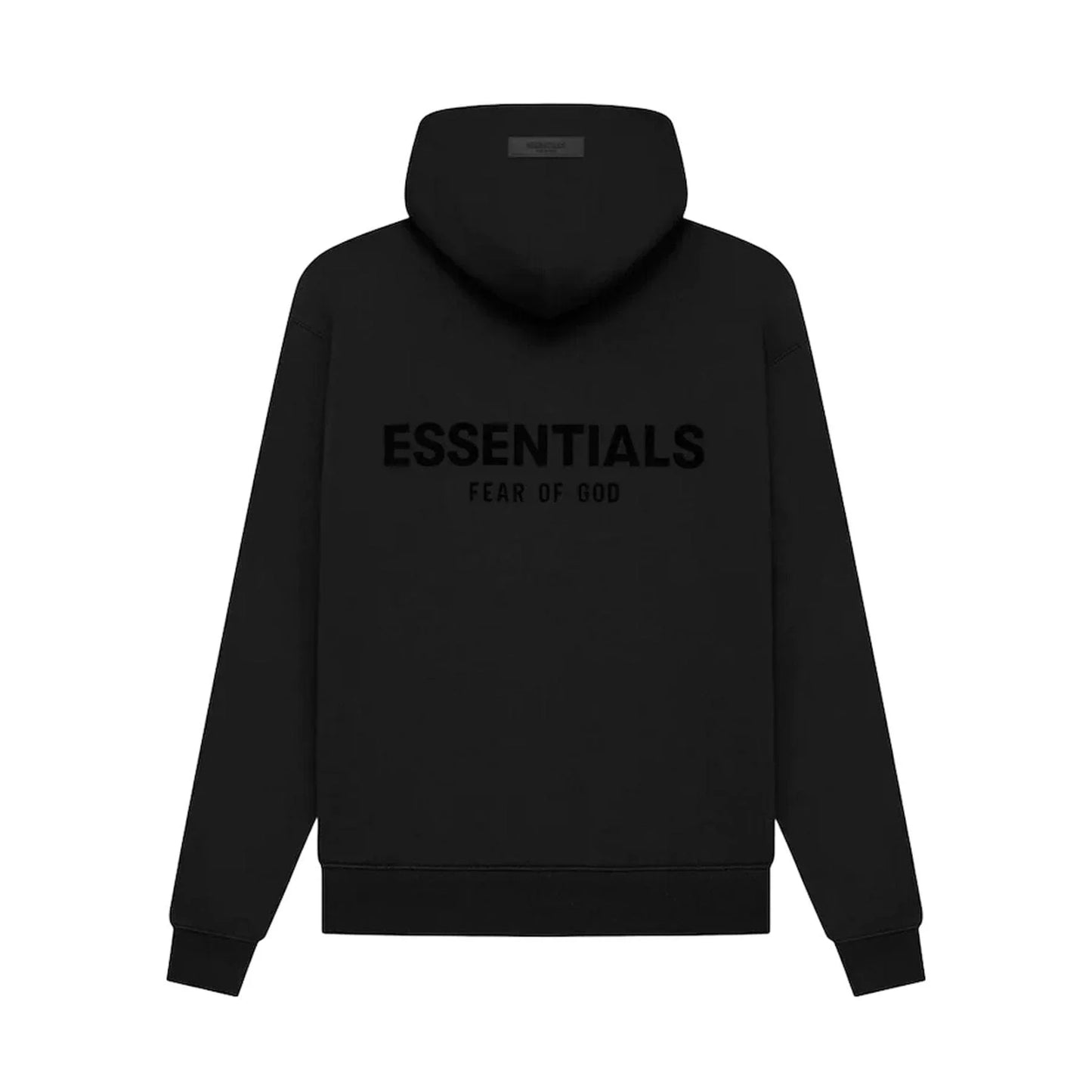 Essentials hoodie stretch limo/black