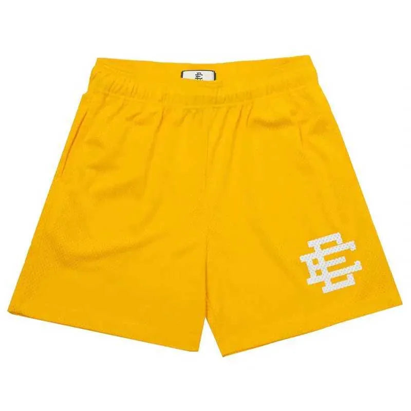 Eric Emanuel shorts yellow