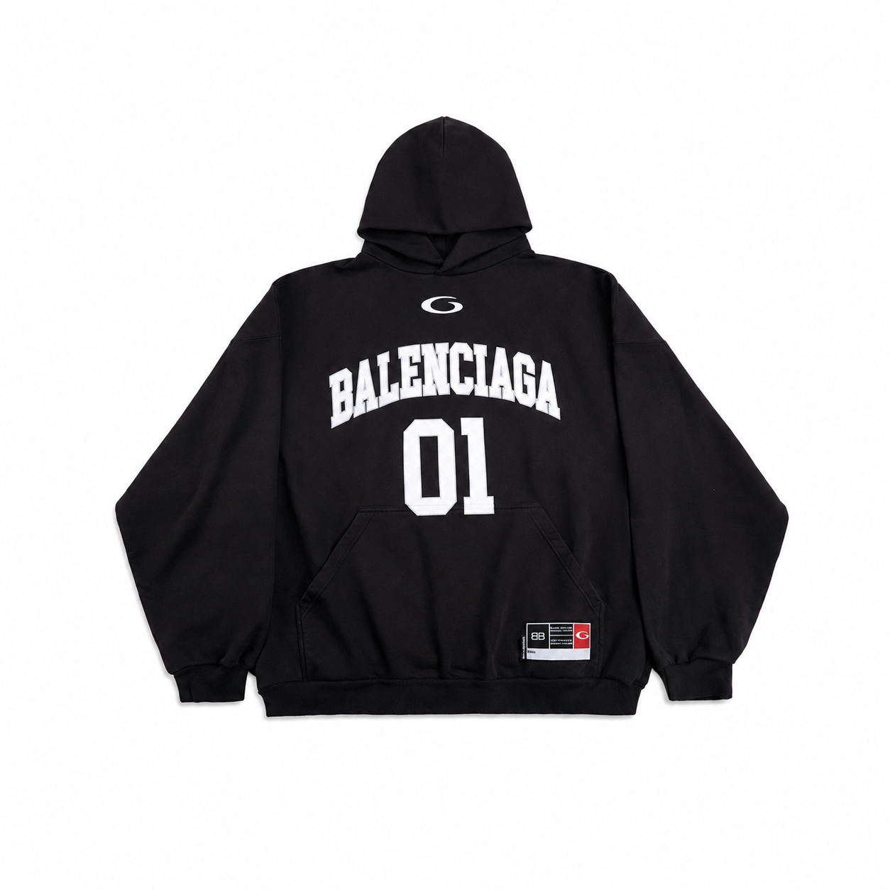 Balenciaga basketball jersey hoodie