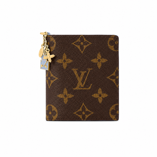 LV charms pocket wallet