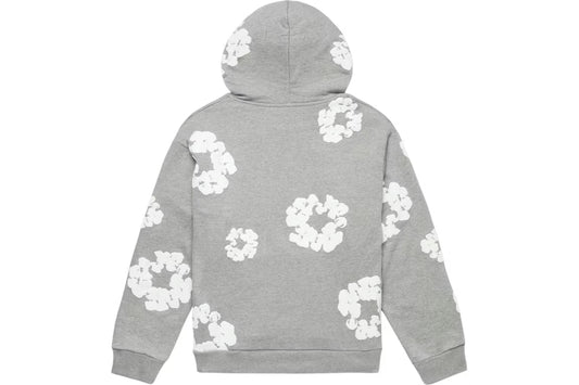 denim tears the cotton wreath hoodie Grey