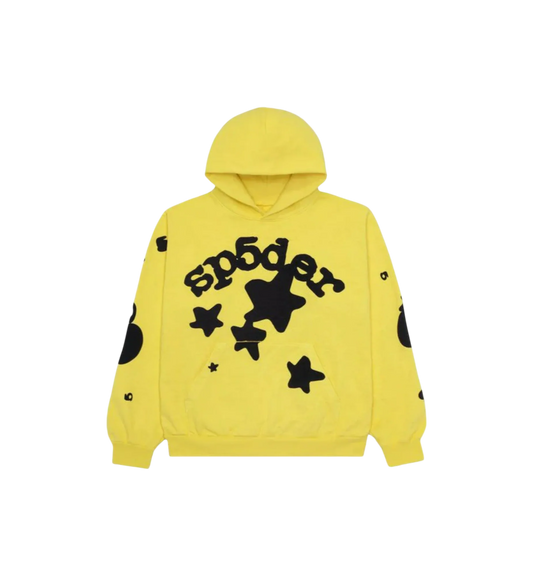 Sp5der beluga hoodie yellow