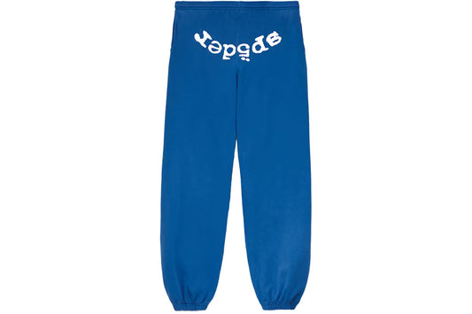 Sp5der Legacy sweatpants blue