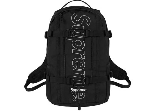supreme backpack black