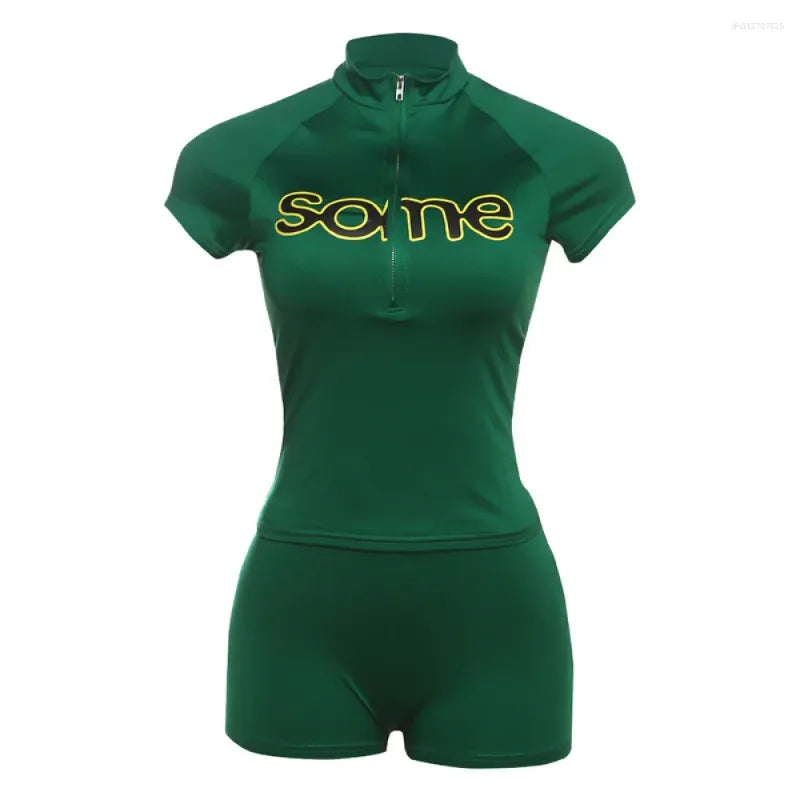 Body by raven set green