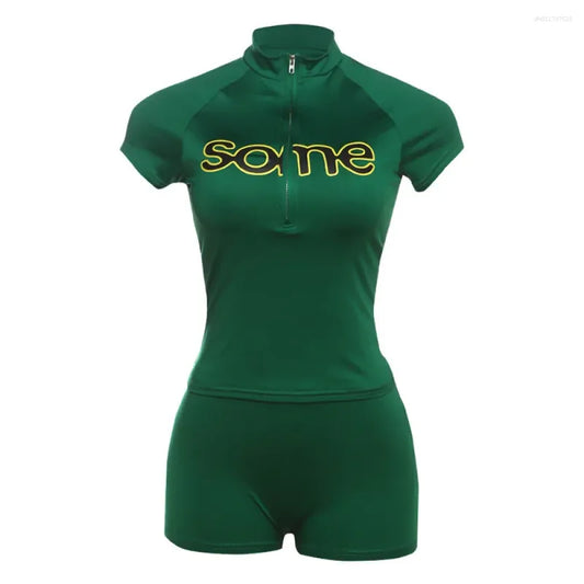 Body by raven set green