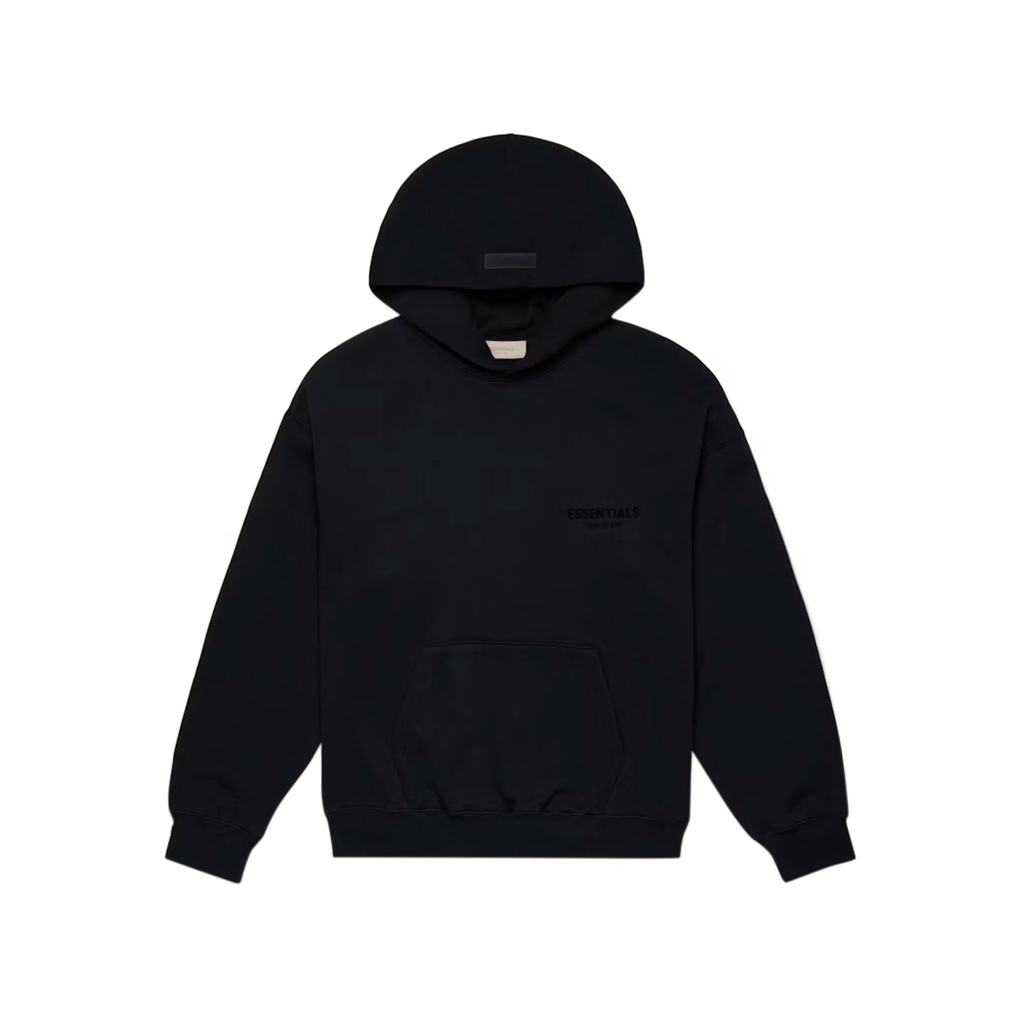 Essentials hoodie stretch limo/black
