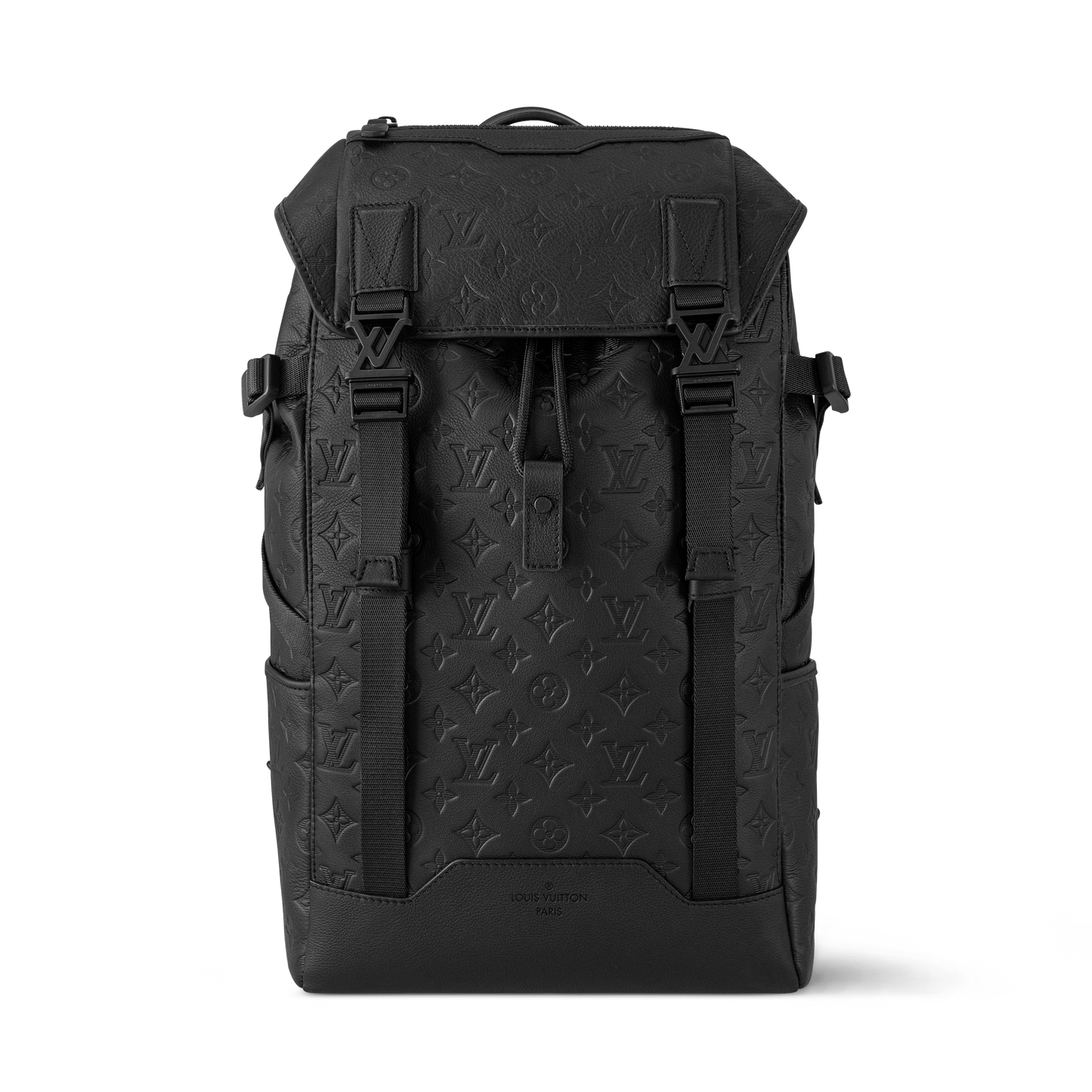 LV backpack blk on blk
