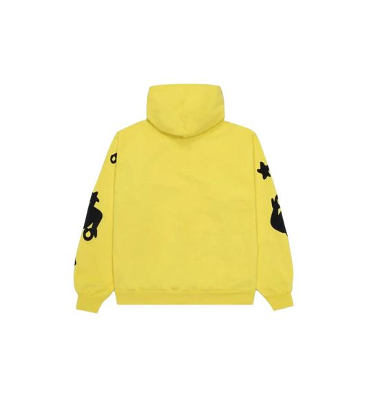 Sp5der beluga hoodie yellow