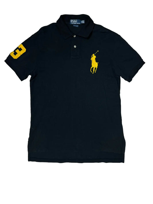 Big pony polo short sleeve nvy/yllw